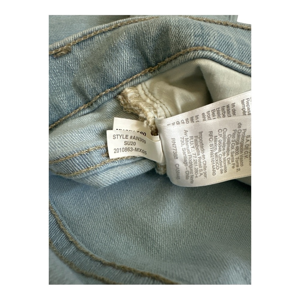 Madewell 9" Mid-Rise Skinny Crop Jeans in Coolmax Women’s Size 32 NWOT Lightwash - Picture 14 of 14